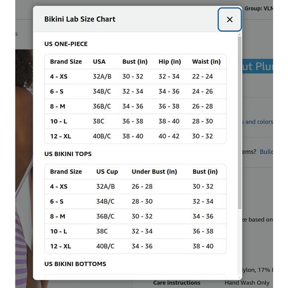 Women's Stripe Out Plunge Mio One Piece Swimsuit sz XS - Picture 3 of 3